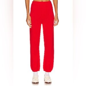 Jonathan Simkhai Orange Cashmere Joggers